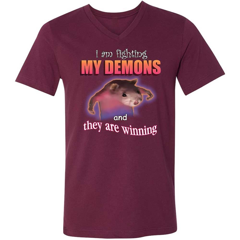 I'm fighting my demons - Maroon - 14