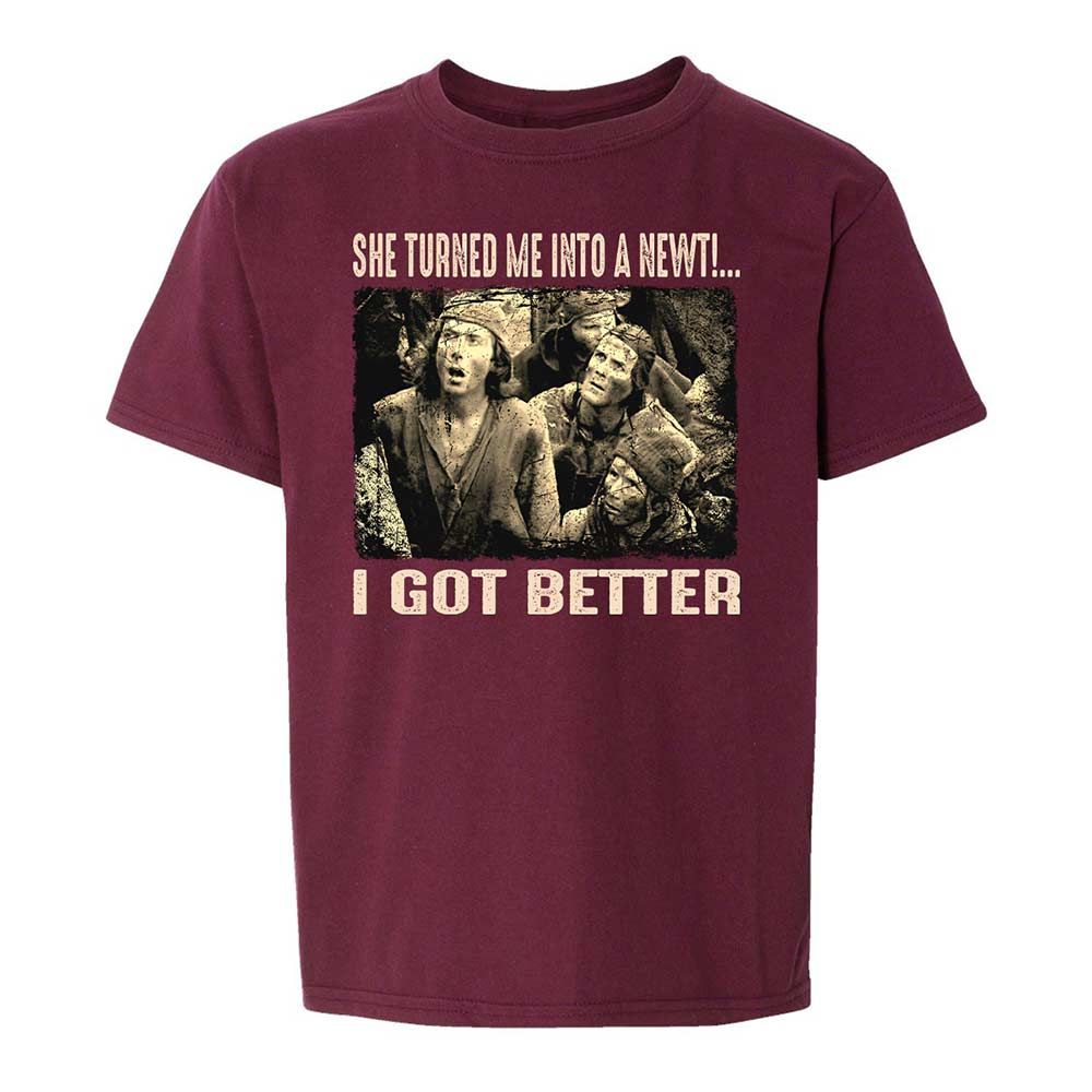 Kids T-Shirt - N99M4456 - Maroon - 14