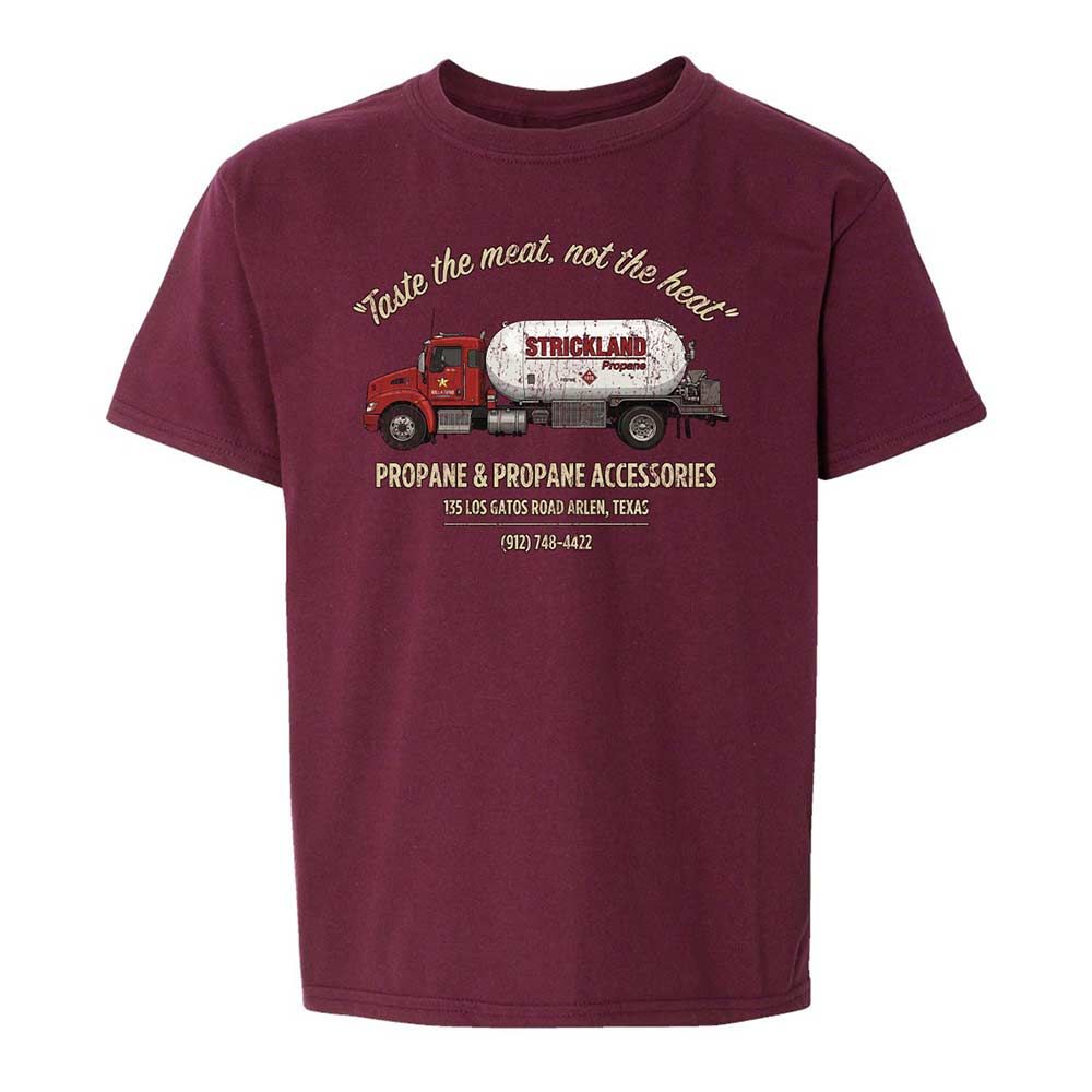 Kids T-Shirt - Z7T91K4N - Maroon - 14