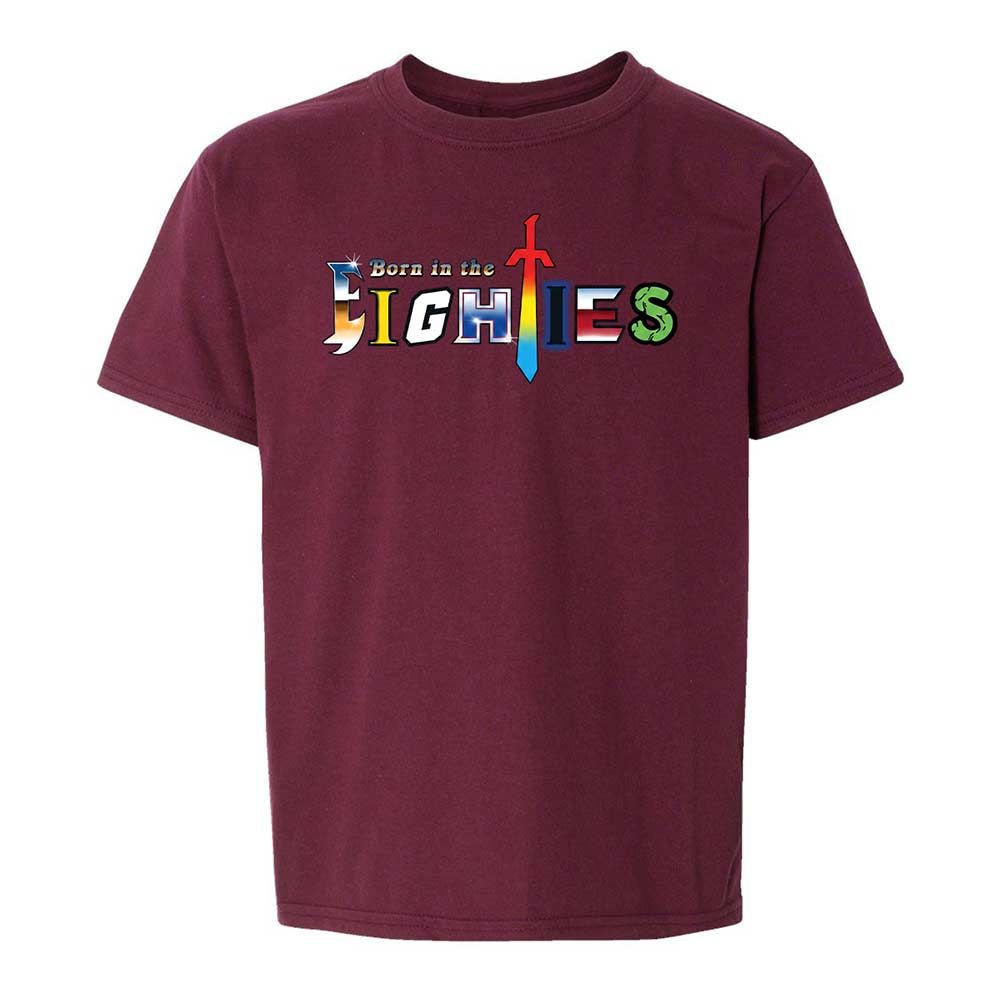Kids T-Shirt - LEPUZM9C - Maroon - 14