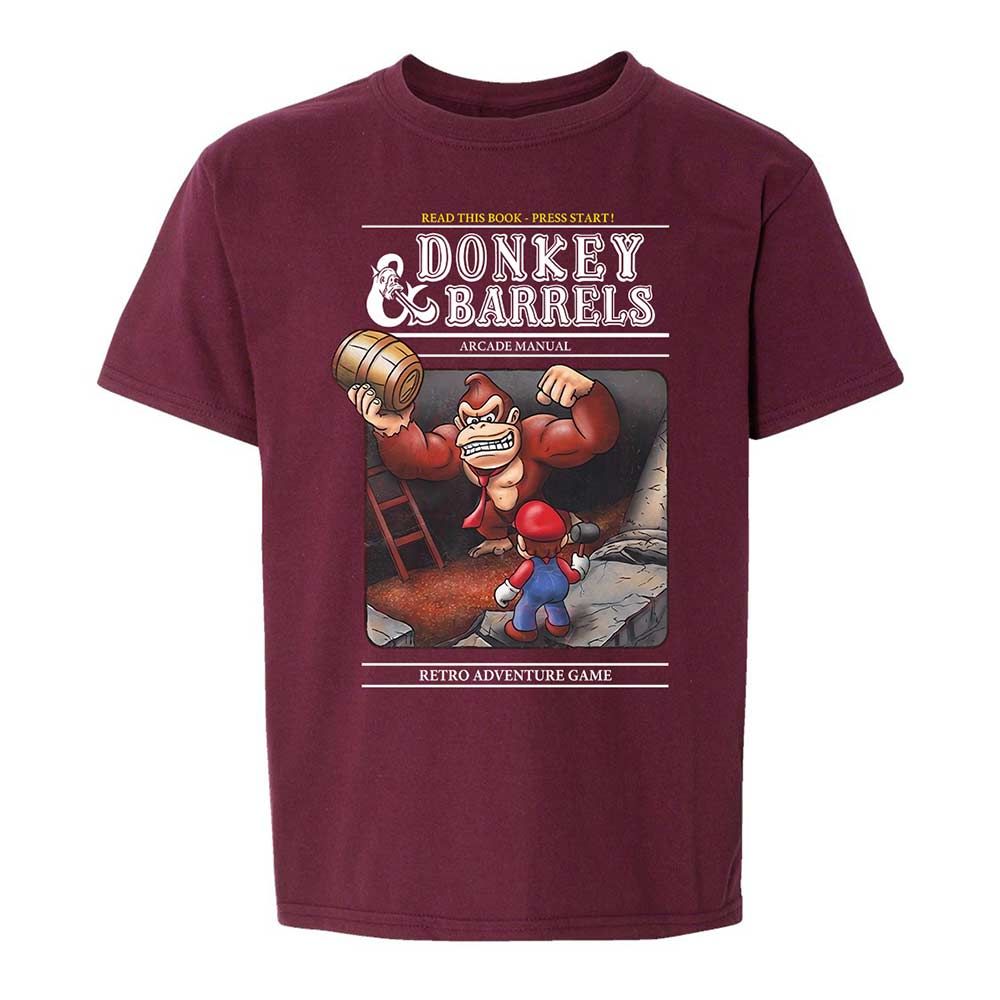 Kids T-Shirt - RTHZ9VEP - Maroon - 14