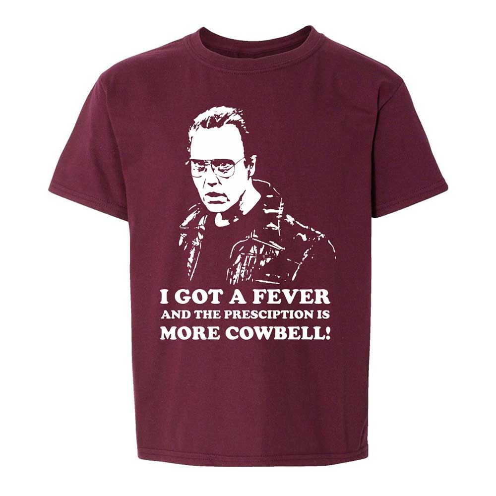 More Cowbell - Maroon - 14