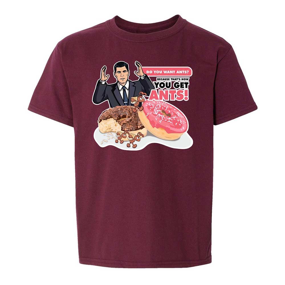 Do you want ants - Maroon - 14