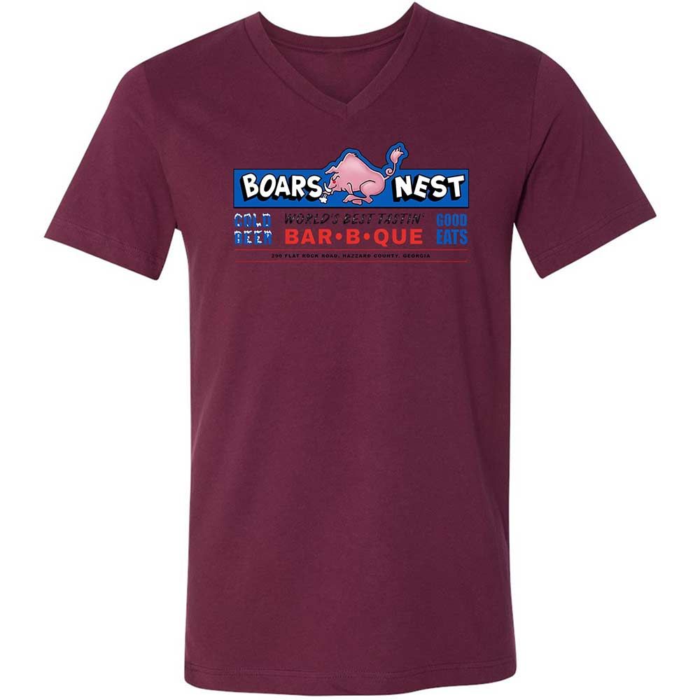 The Boars Nest - Maroon - 14
