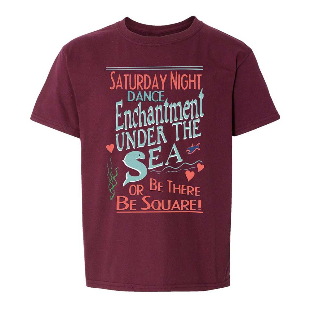 Enchantment Under the Sea Dance - Maroon - 14