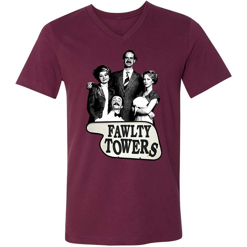 Basil Fawlty - Maroon - 14