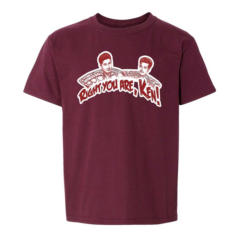 Kids T-Shirt - C6DWELGN - Maroon - 14