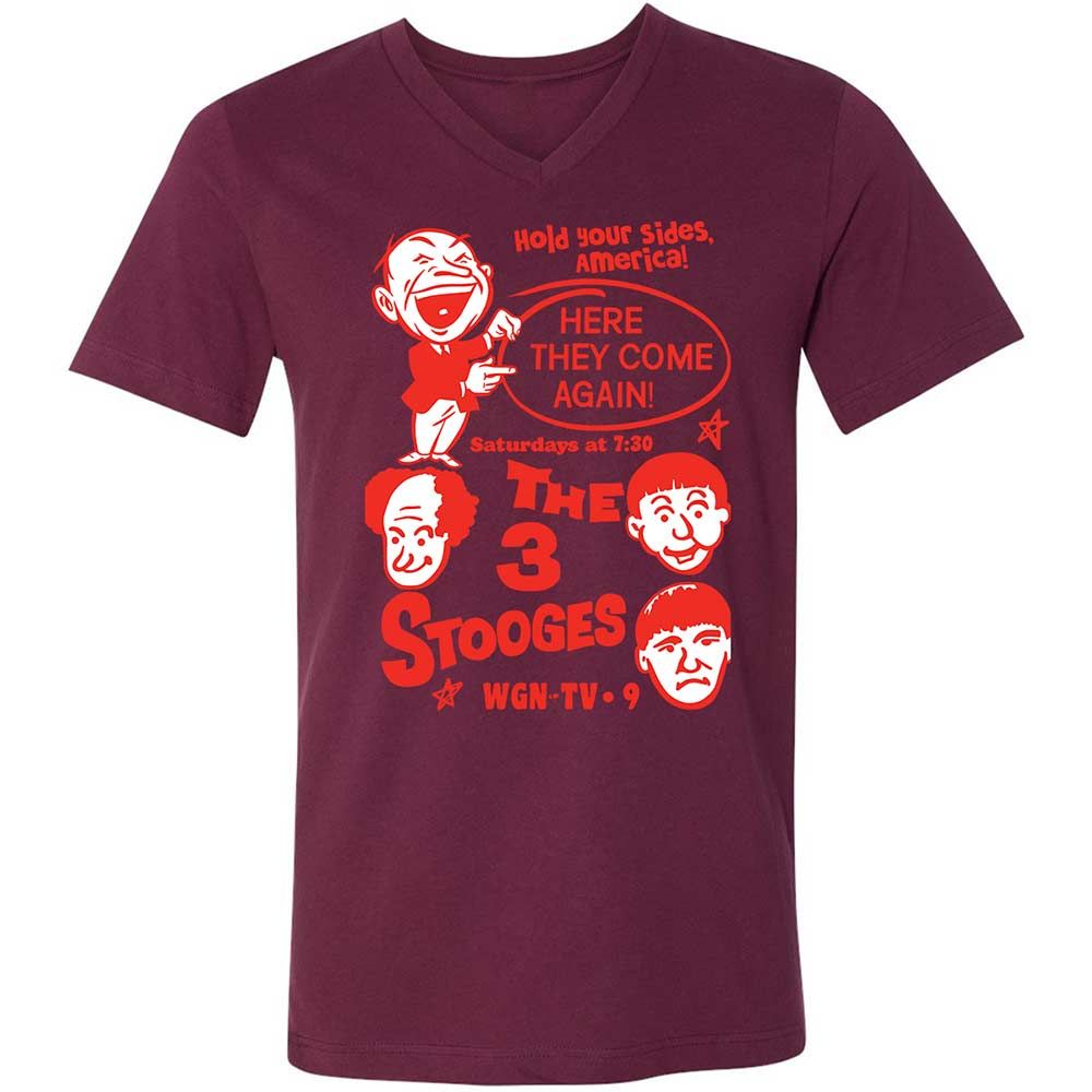 The 3 Stooges - Maroon - 14