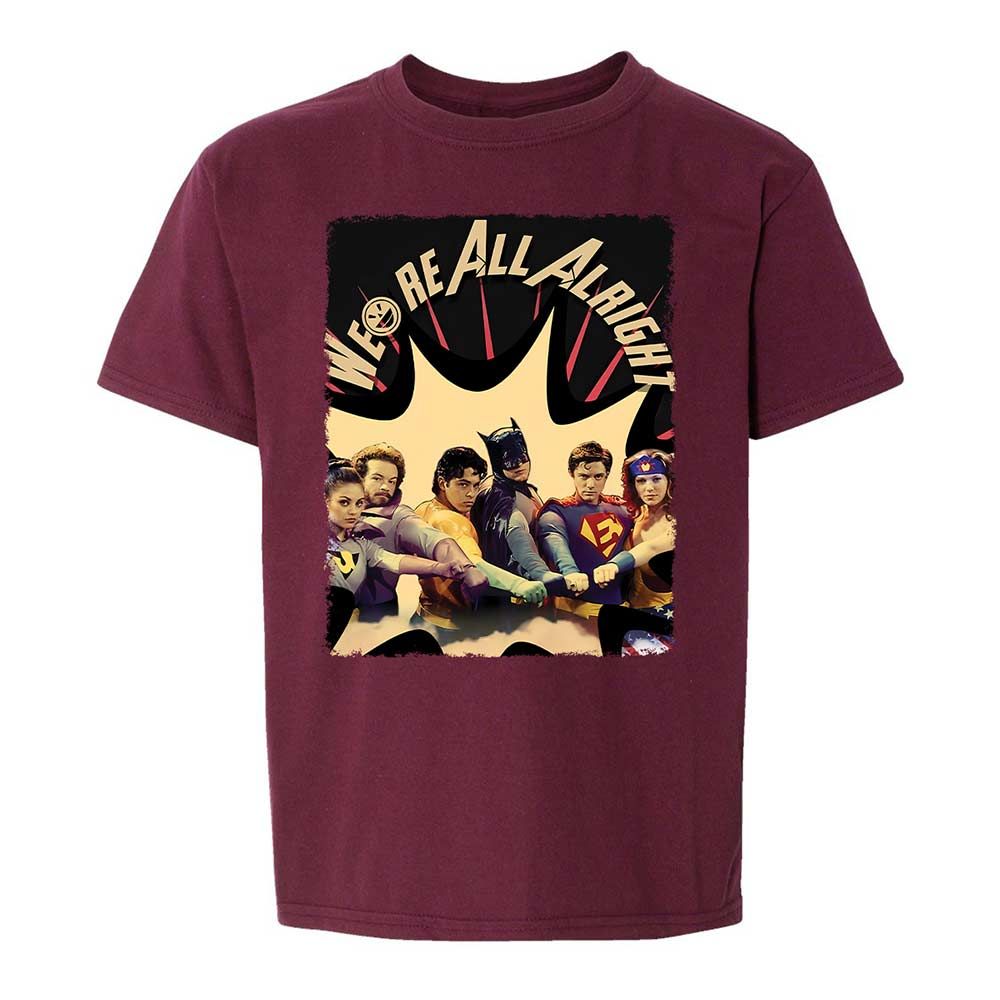 Kids T-Shirt - UWSYBUD5 - Maroon - 14