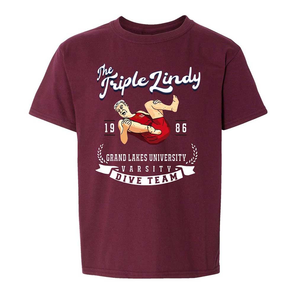 Kids T-Shirt - 6HH2AJMA - Maroon - 14