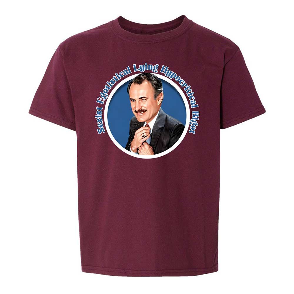 Kids T-Shirt - V2E4YD8V - Maroon - 14