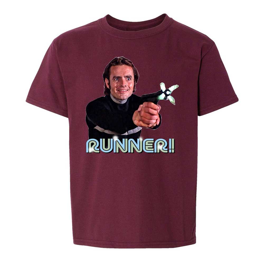 Kids T-Shirt - E2T4D21U - Maroon - 14