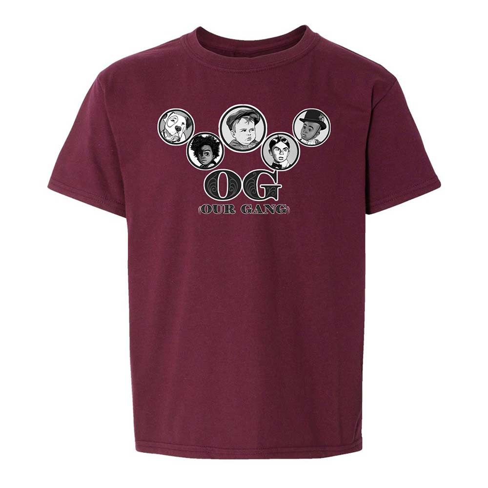 Kids T-Shirt - 4RBBMUGG - Maroon - 14