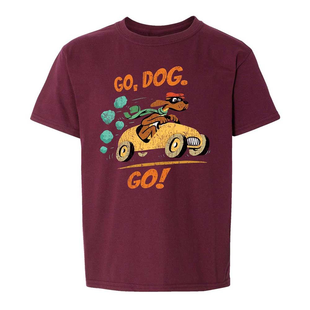 Kids T-Shirt - 6CWAPPEH - Maroon - 14