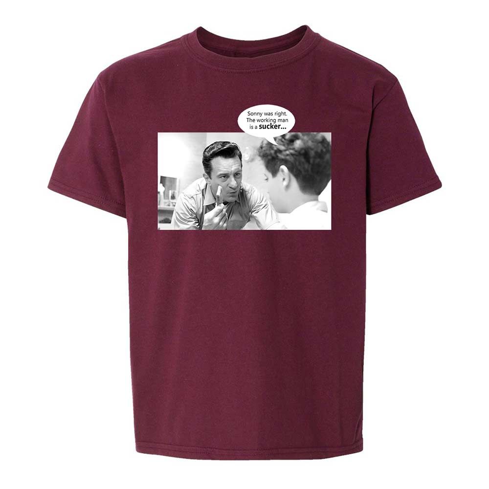 Kids T-Shirt - LDTQ1RSC - Maroon - 14
