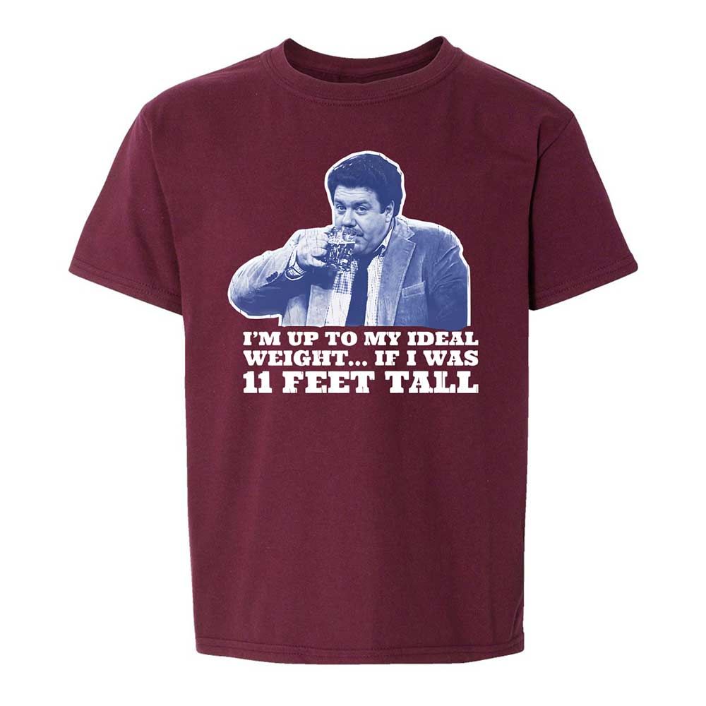 Kids T-Shirt - 19QUMCSB - Maroon - 14