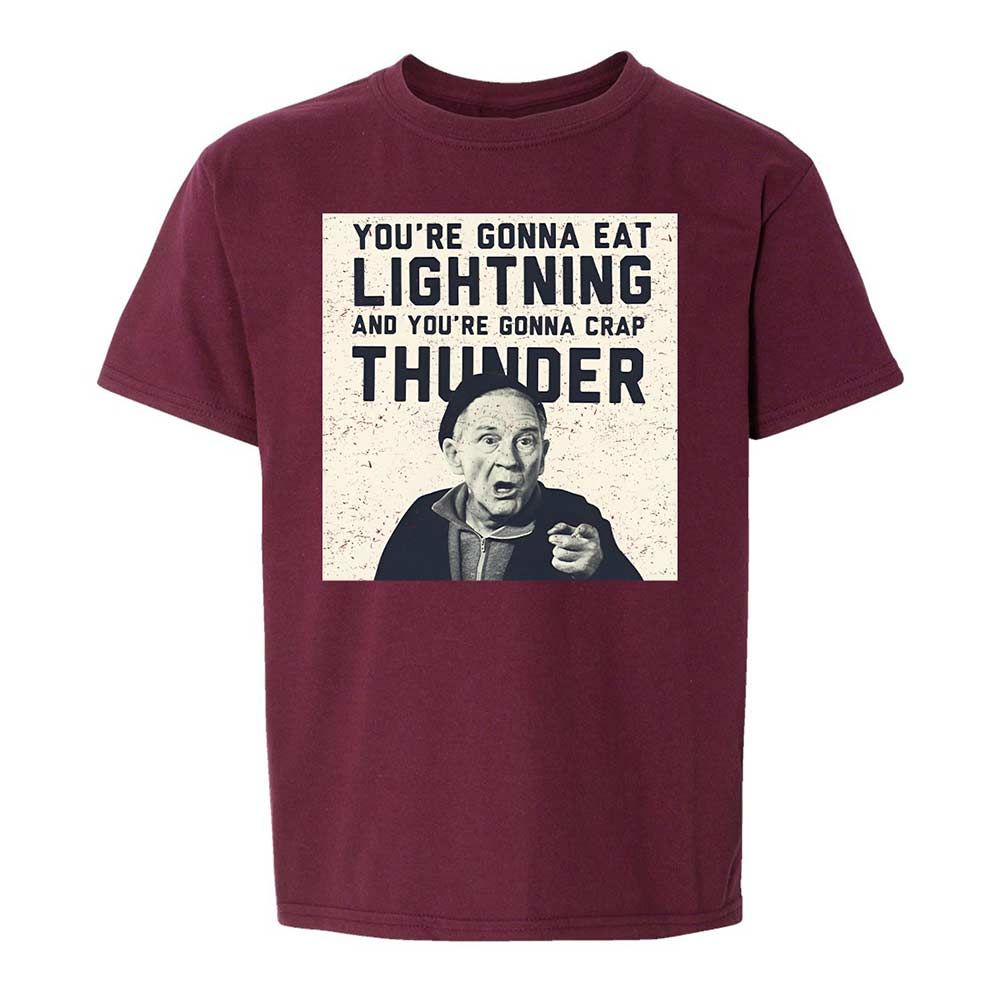 Kids T-Shirt - GCX8J4BU - Maroon - 14