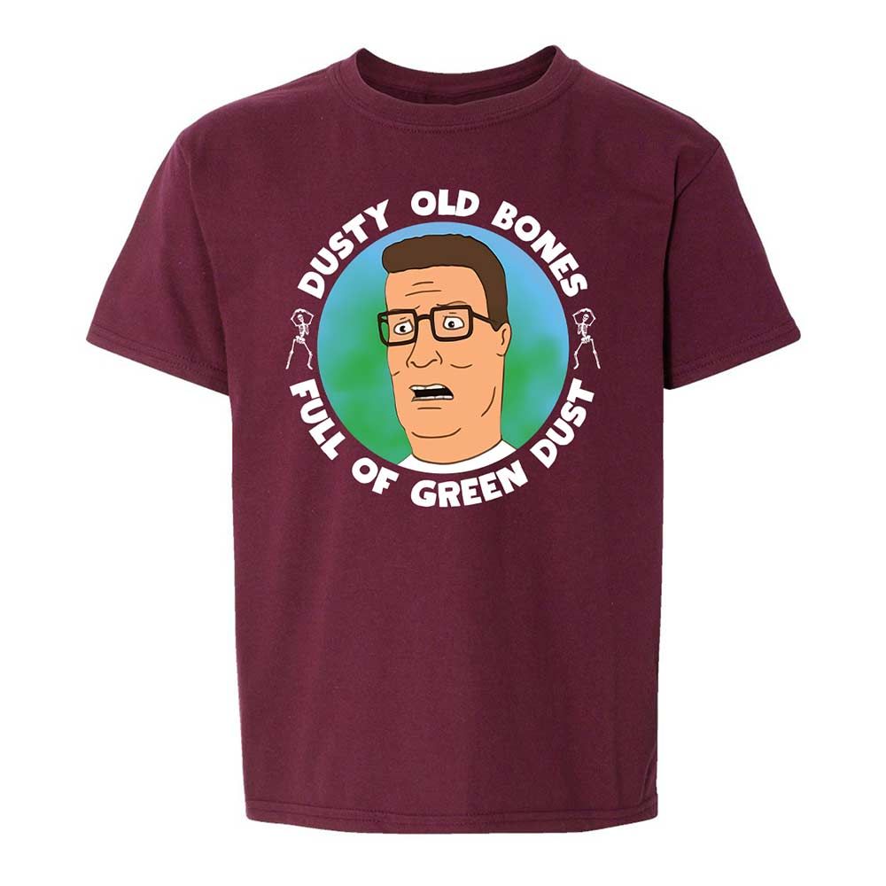 Dusty Old Bones Full of Green - Maroon - 14