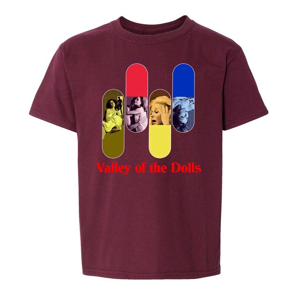 Vintage Valley Of The Dolls - Maroon - 14