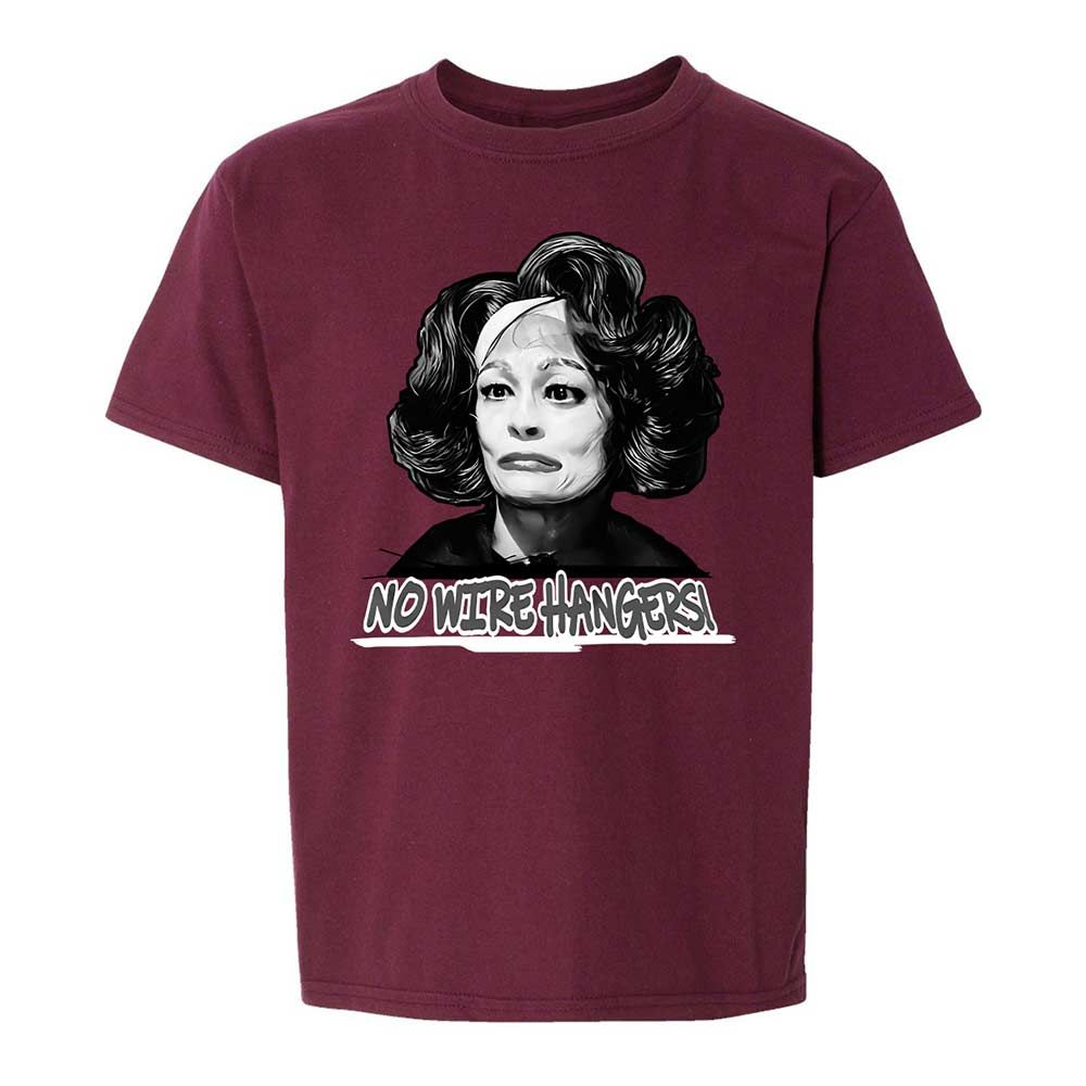 Kids T-Shirt - J8AUSJL8 - Maroon - 14