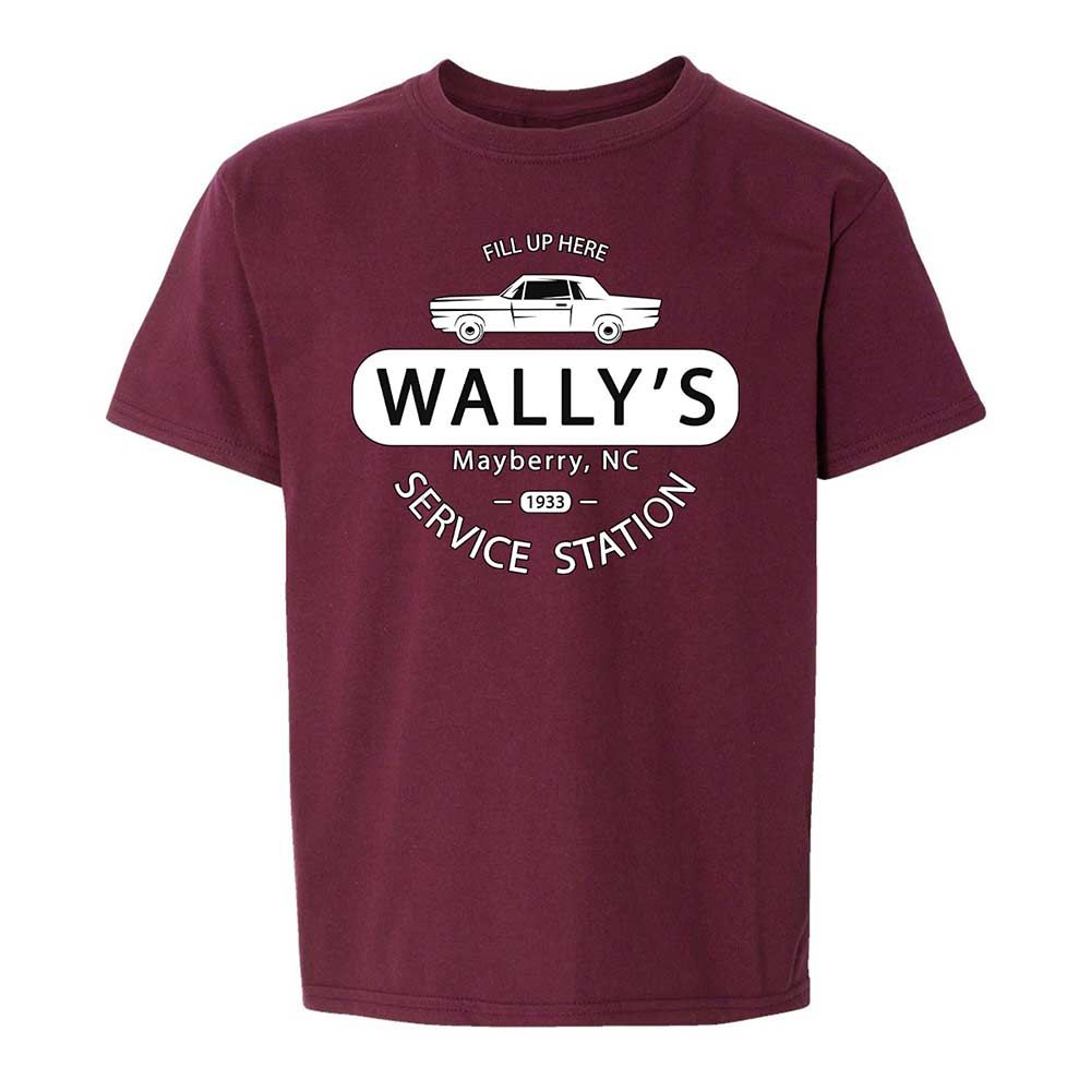 Kids T-Shirt - QQQNBSCT - Maroon - 14