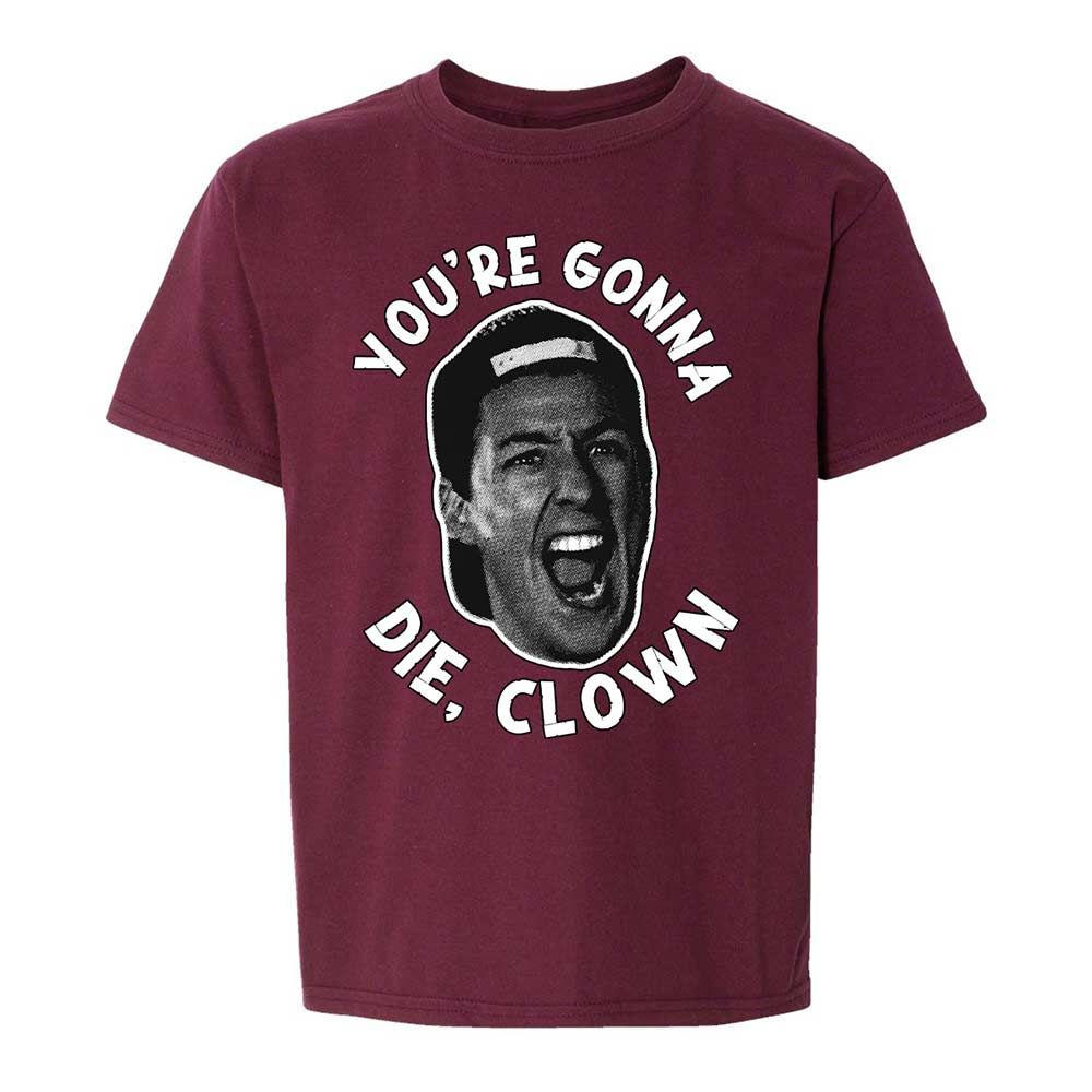 Kids T-Shirt - 65C3T3N7 - Maroon - 14