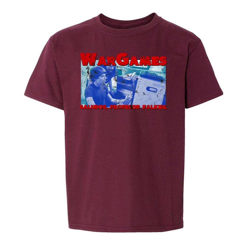 Greetings, Professor Falken - Maroon - 14