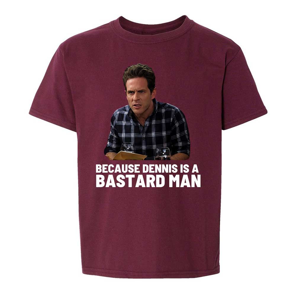 Kids T-Shirt - HFFVGCLA - Maroon - 14