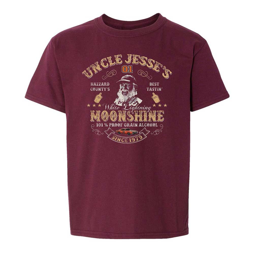 Kids T-Shirt - 8B79RTHW - Maroon - 14