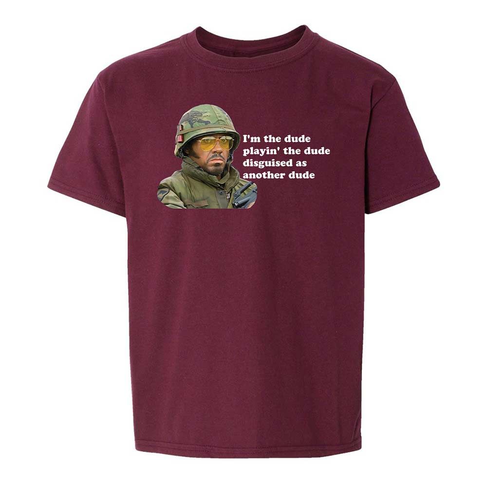 The dude, playing the dude - Maroon - 14