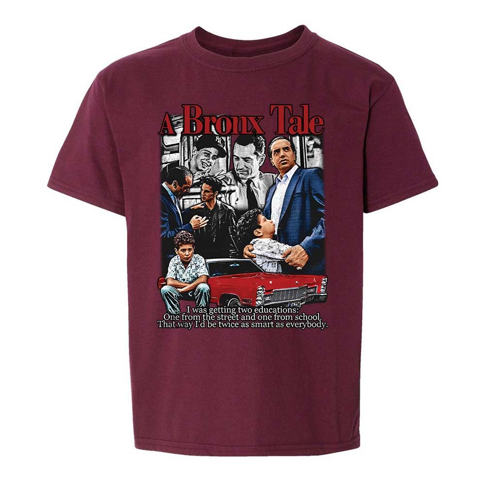 Kids T-Shirt - EC1U5JZ8 - Maroon - 14