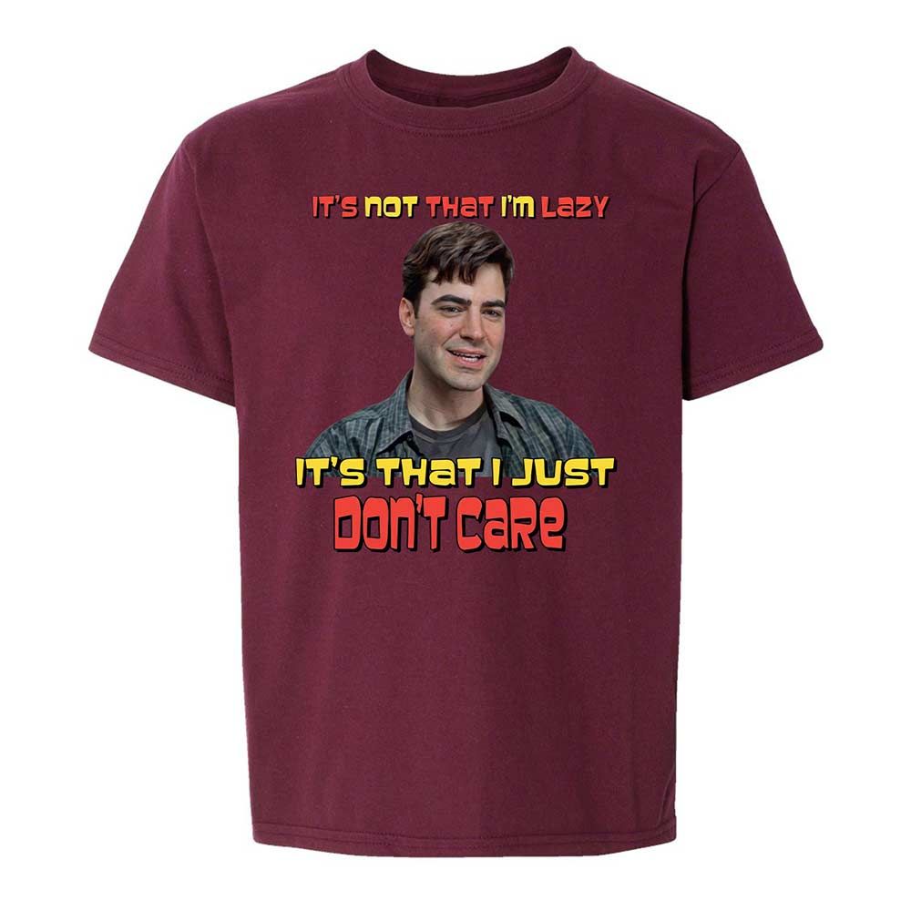 Kids T-Shirt - 7ZY73SQM - Maroon - 14
