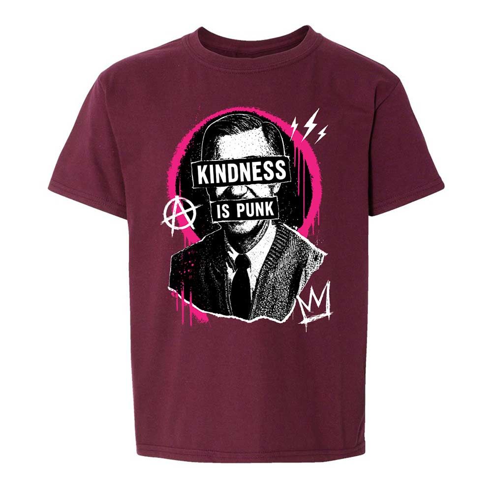 Kindness is Punk - Maroon - 14