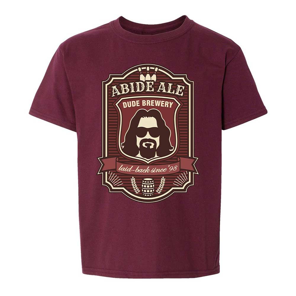 Kids T-Shirt - LRP47PG1 - Maroon - 14