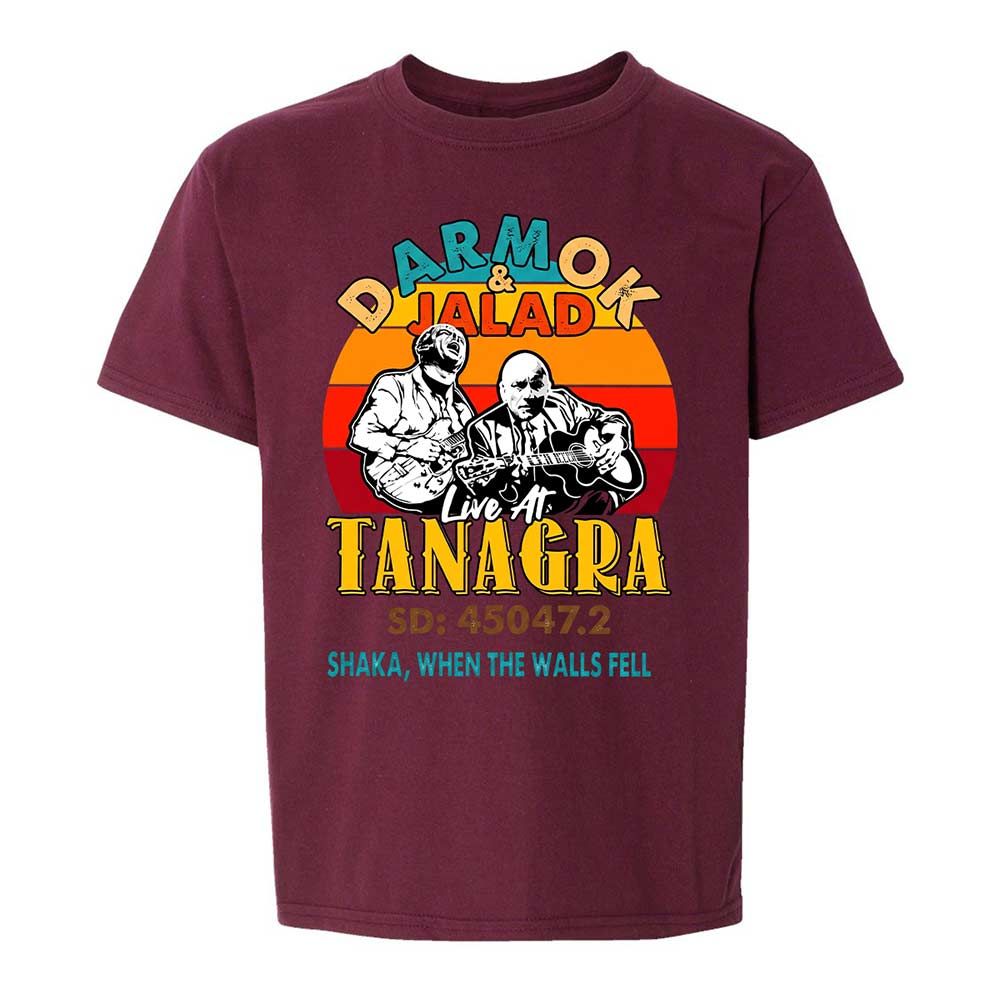 Kids T-Shirt - 5AGNC2N9 - Maroon - 14