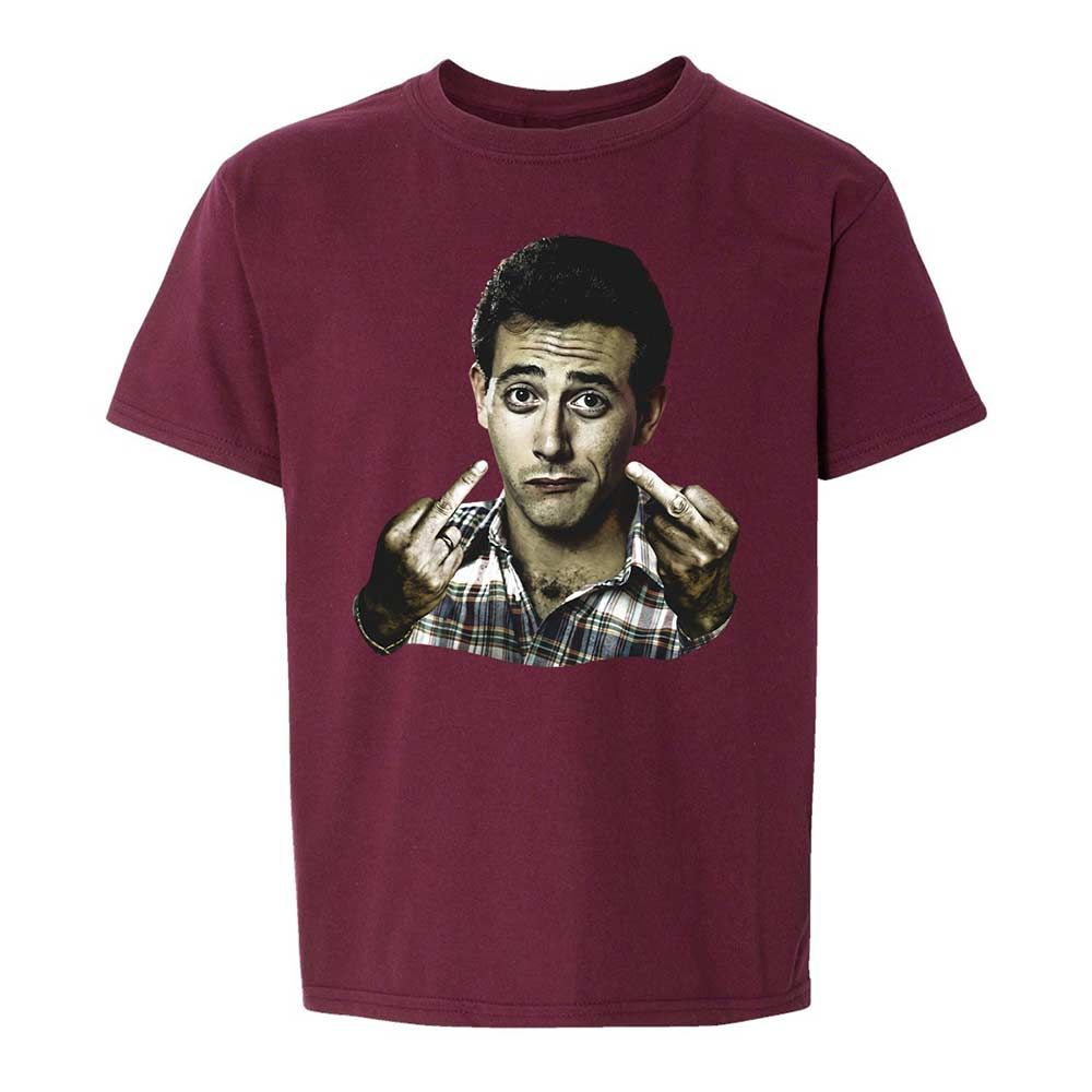 Kids T-Shirt - R5MG1UGJ - Maroon - 14
