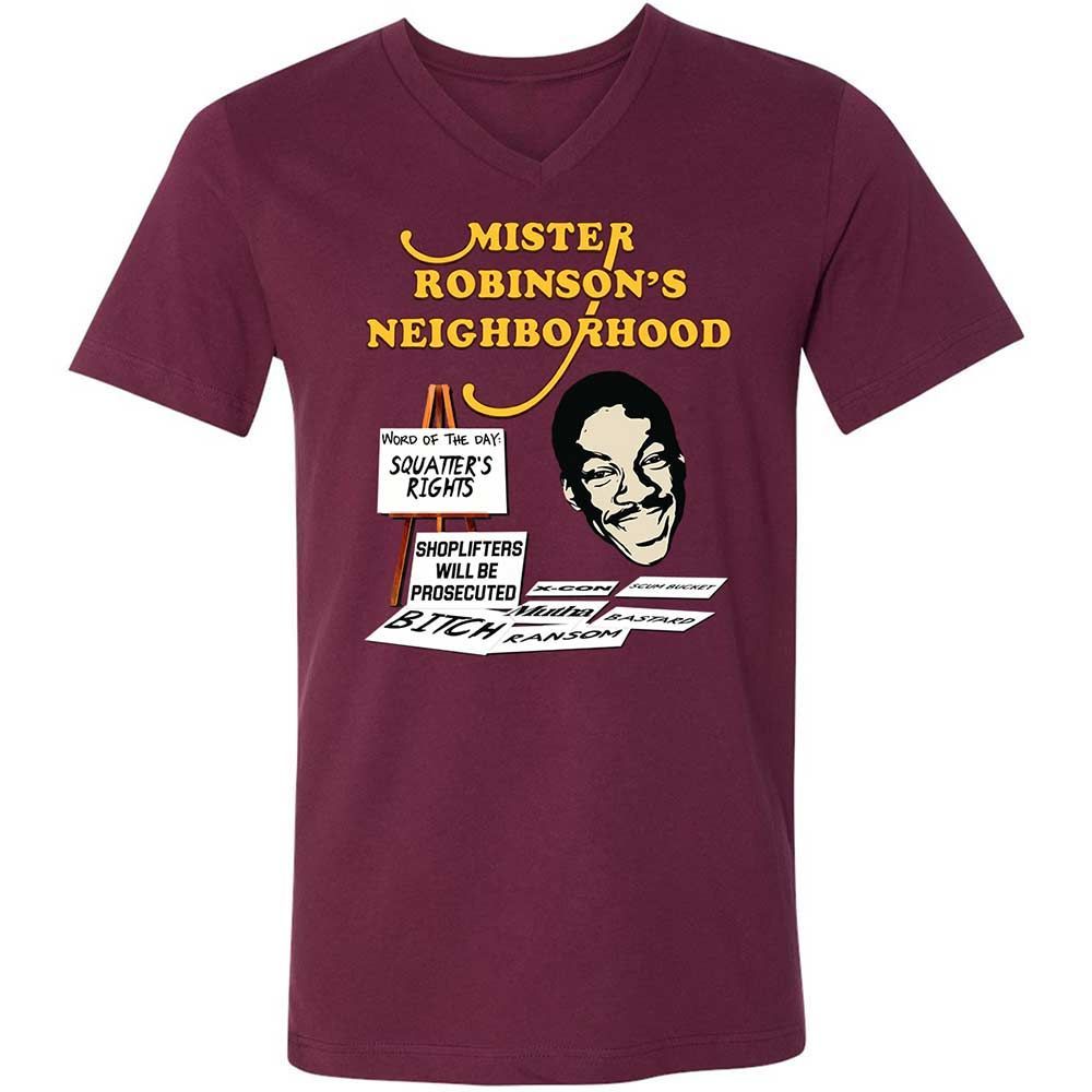 Mister Robinson's Neighborhood - Maroon - 14