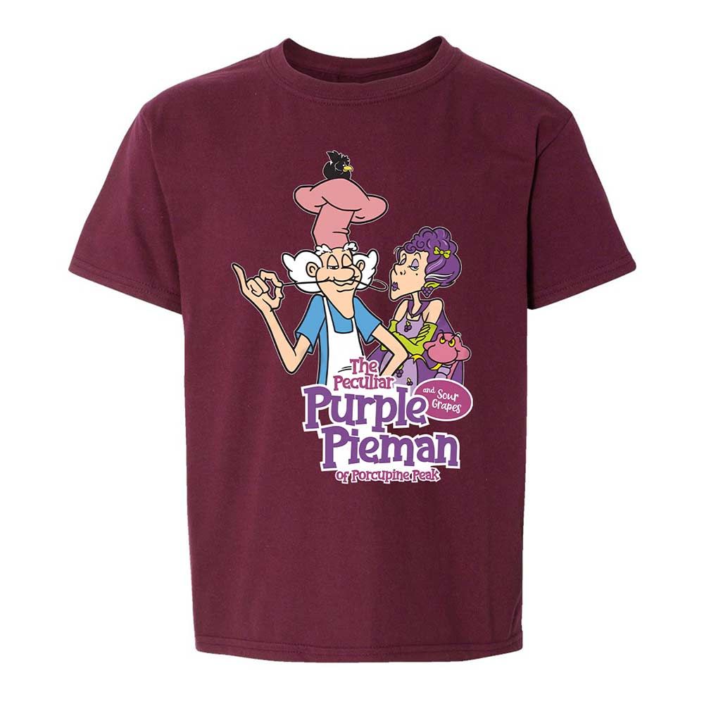 The Peculiar Purple Pie Man - Maroon - 14
