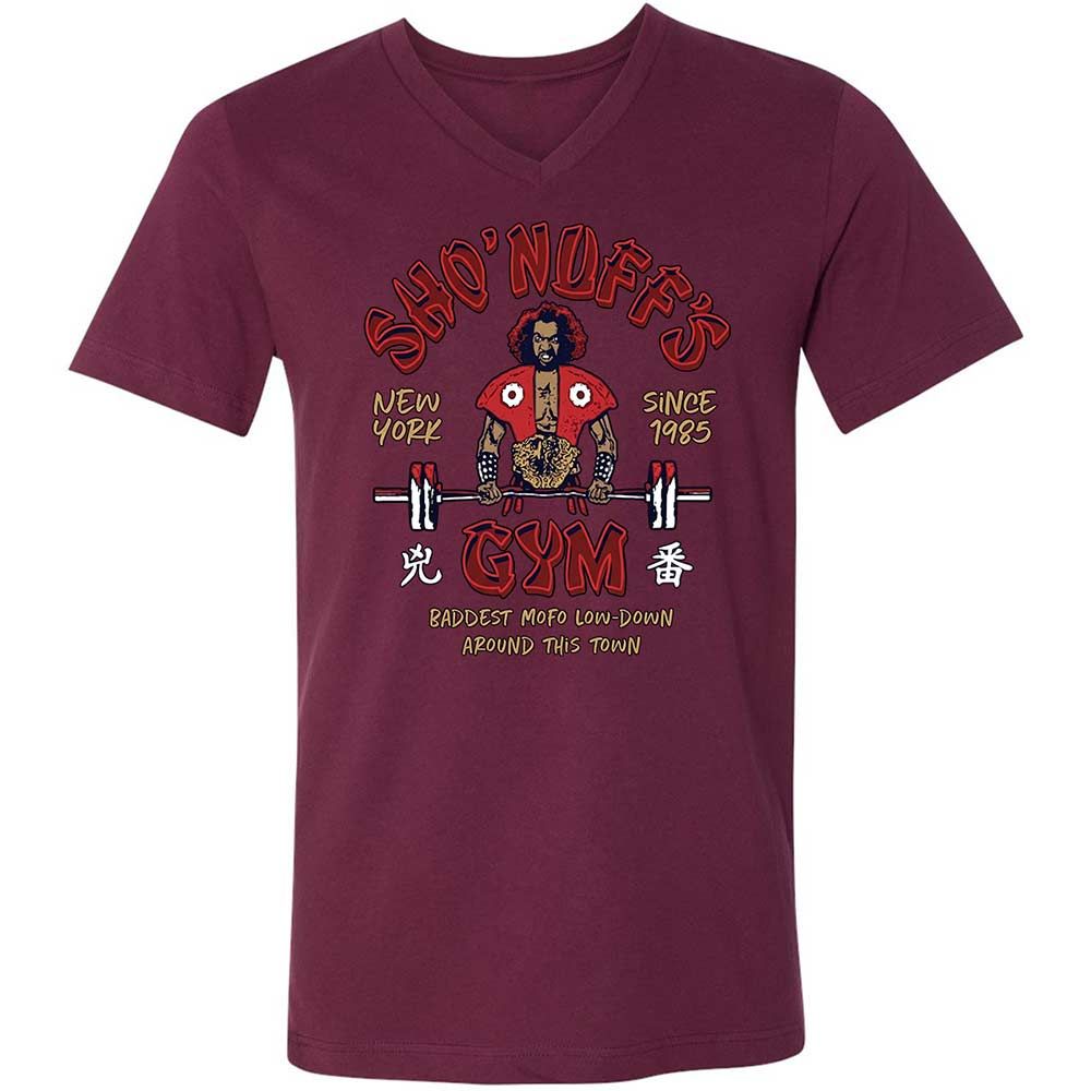 Sho'nuff's Gym - Maroon - 14