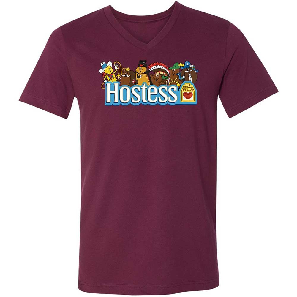 Hostess - Maroon - 14