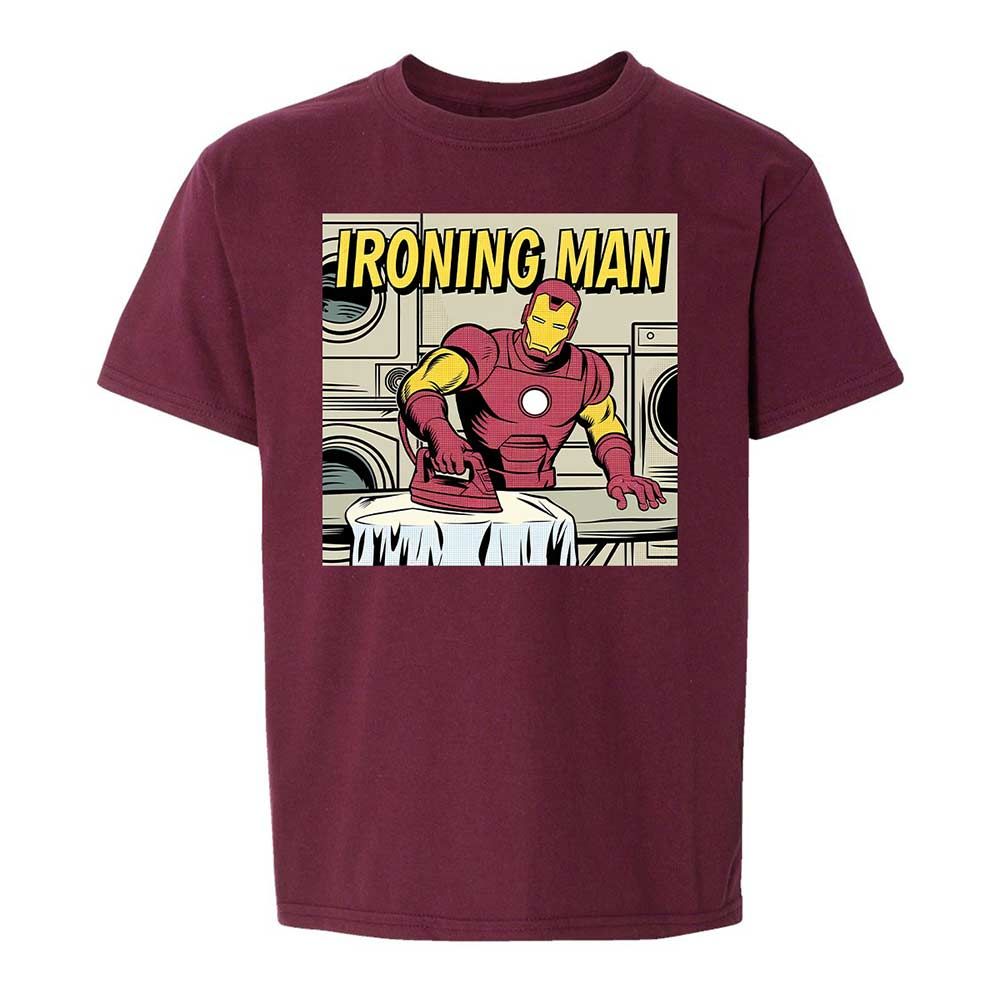 Kids T-Shirt - 49BBZH4Y - Maroon - 14