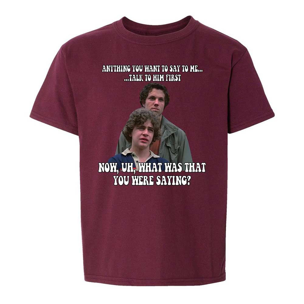 Kids T-Shirt - KLDHTSA1 - Maroon - 14