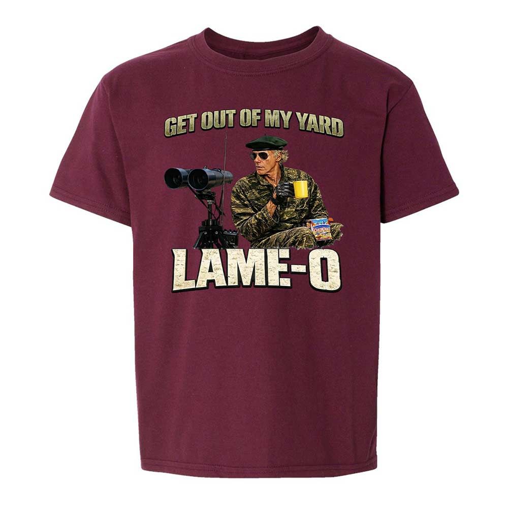 Kids T-Shirt - 84XG84QJ - Maroon - 14