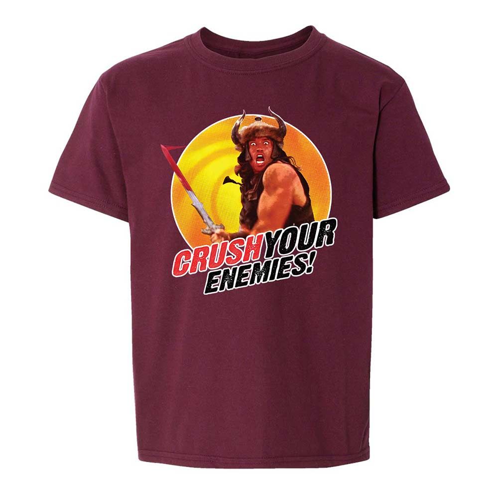 Kids T-Shirt - M11TQ28W - Maroon - 14
