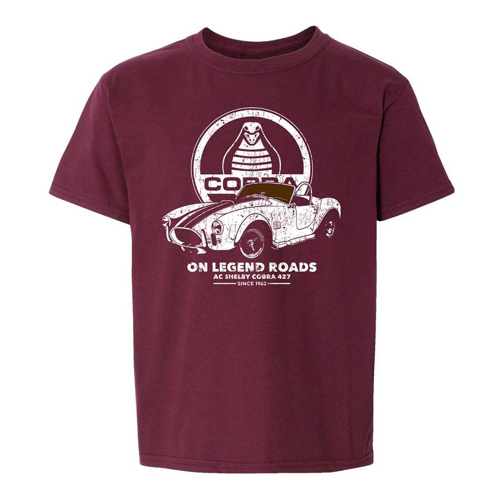 Kids T-Shirt - 9V3ZCR21 - Maroon - 14
