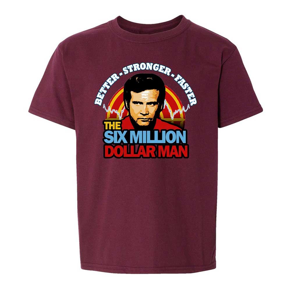 Kids T-Shirt - 2K4LUJEY - Maroon - 14