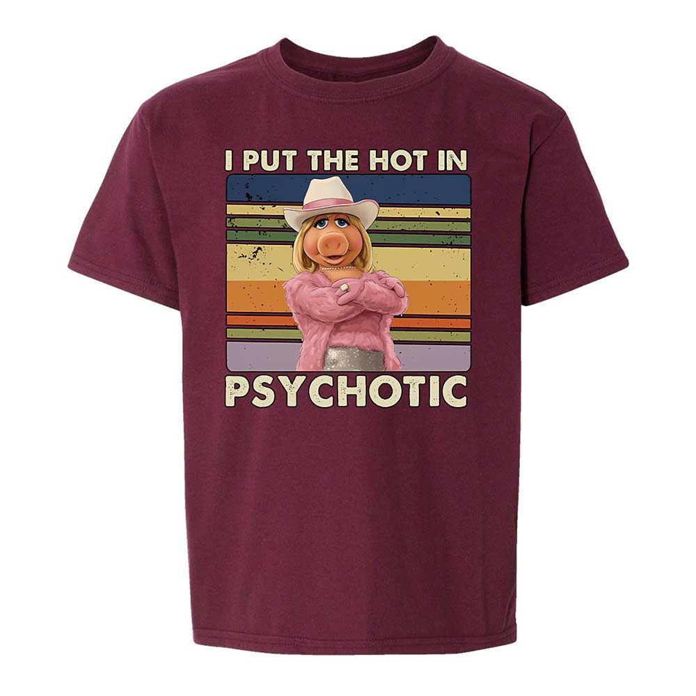 Kids T-Shirt - 75ELT625 - Maroon - 14