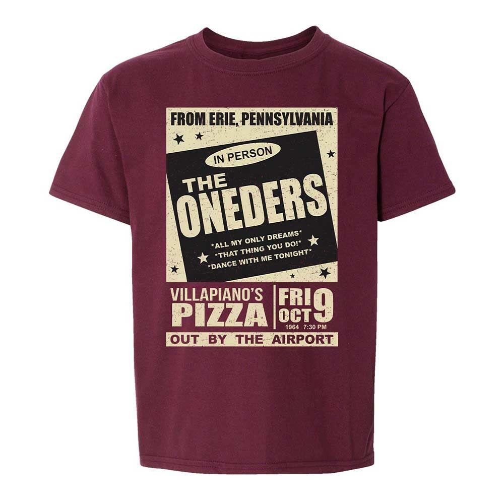 Kids T-Shirt - 5LWDHQLK - Maroon - 14