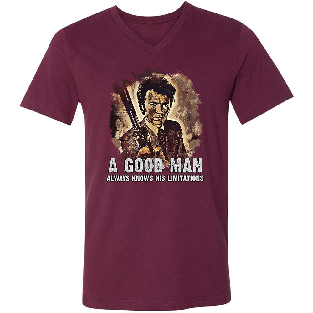 A good man always knows his limitations - Maroon - 14