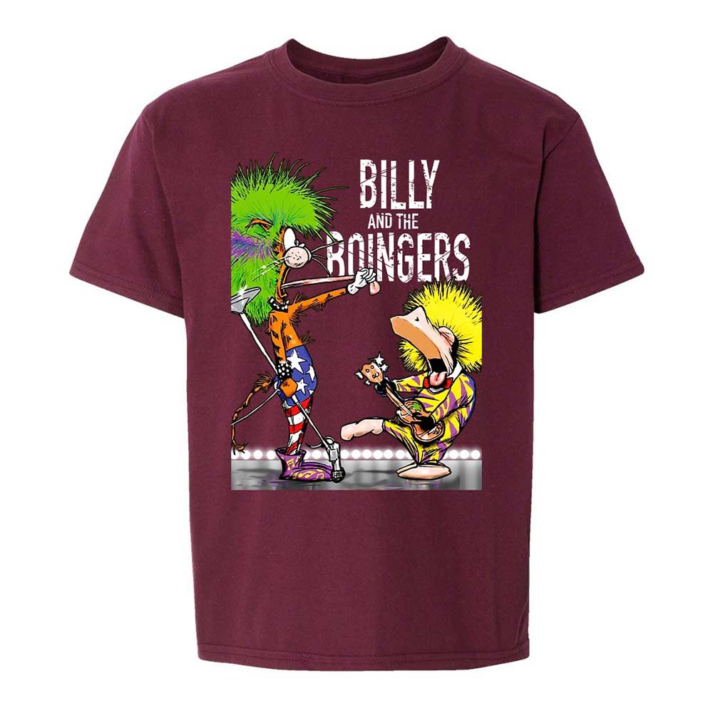 Kids T-Shirt - BKXGVJZ1 - Maroon - 14